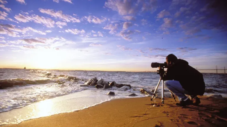 Enjoy the amazing sunrises on Maryland's coast from Sandy Point State Park.