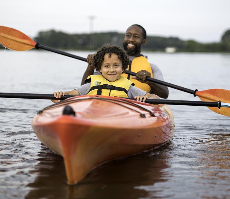 Kayaking