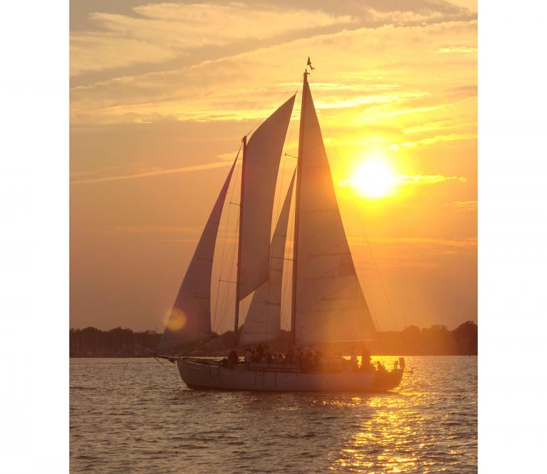 Sunset Sail aboard Schooner Woodwind in Annapolis