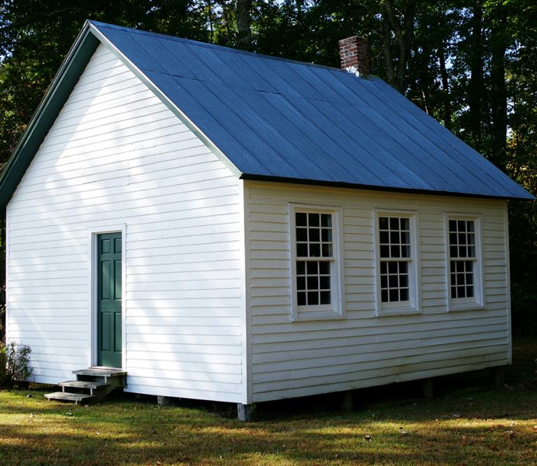 Drayden African American Schoolhouse Exterior