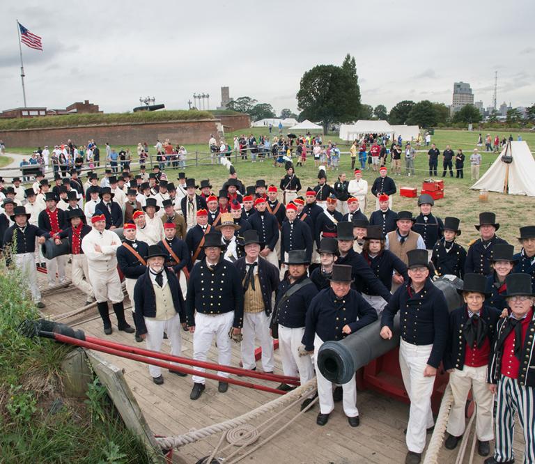 Fort McHenry Re-enactors