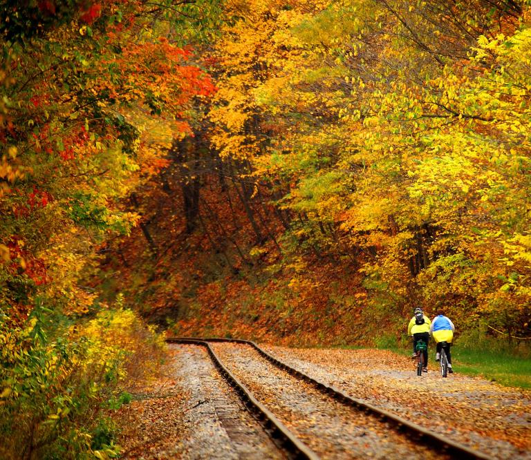 Bike Trail and Tracks of Maryland