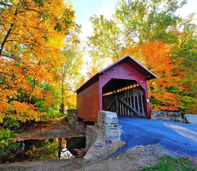Roddy Road Covered Bridge, Thurmont