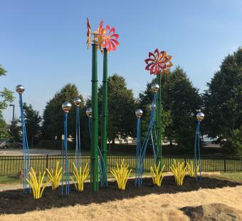 Sculpture Garden at the Hagerstown Cultural Trail