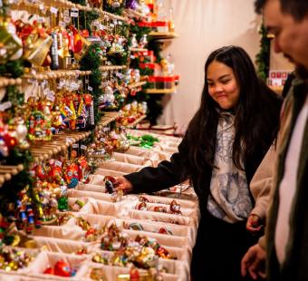 Christmas Village in Baltimore