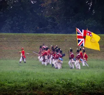 Plan your trip to take part in local events, such as the Battle of Bladensburg reenactment held in Bladensburg Waterfront Park.