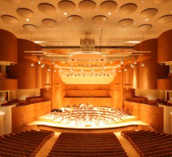 This sumptuous concert hall is home to the Baltimore Symphony Orchestra.