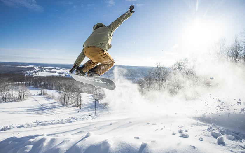 Wisp Resort Snow Boarder