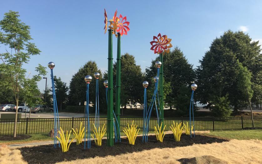 Sculpture Garden at the Hagerstown Cultural Trail