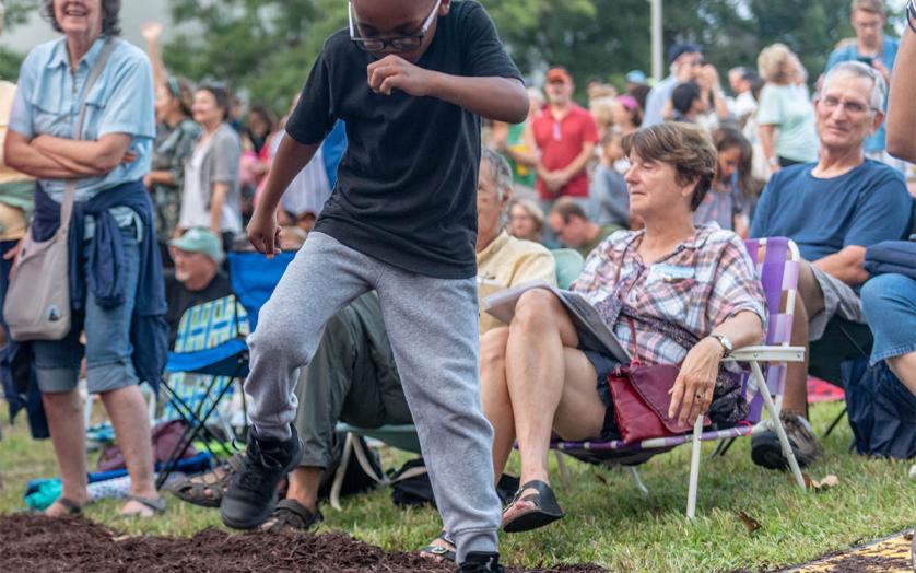 Dancing at National Folk Festival in Salisbury