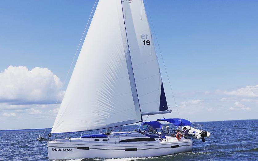 Sailboat on the Chesapeake Bay