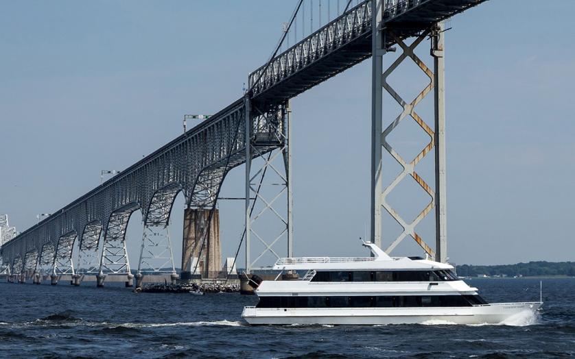 Watermark Cruises under Bay Bridge