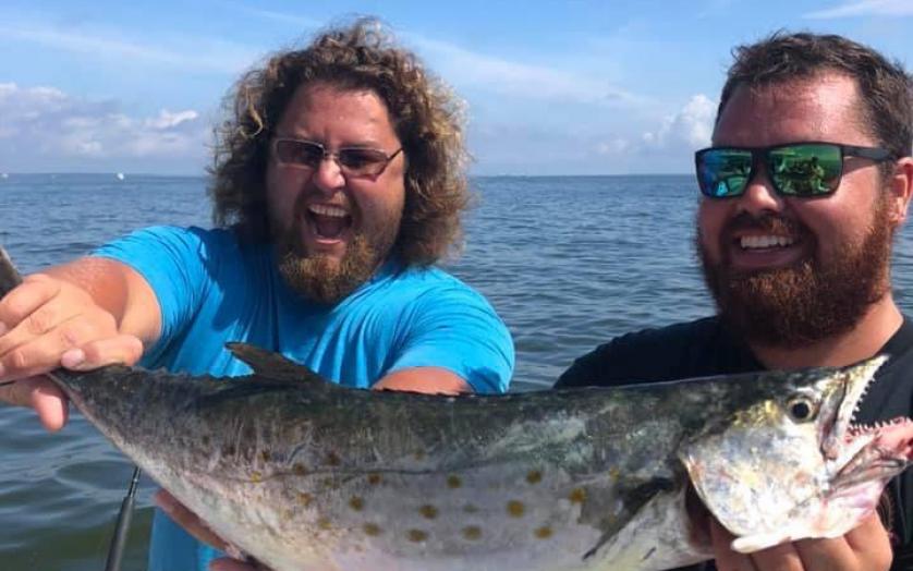 Catching a fish