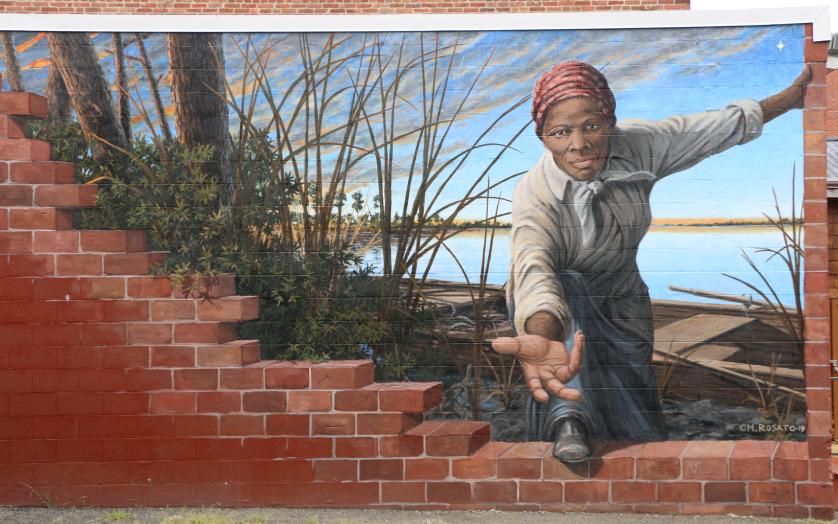 Harriet Tubman mural