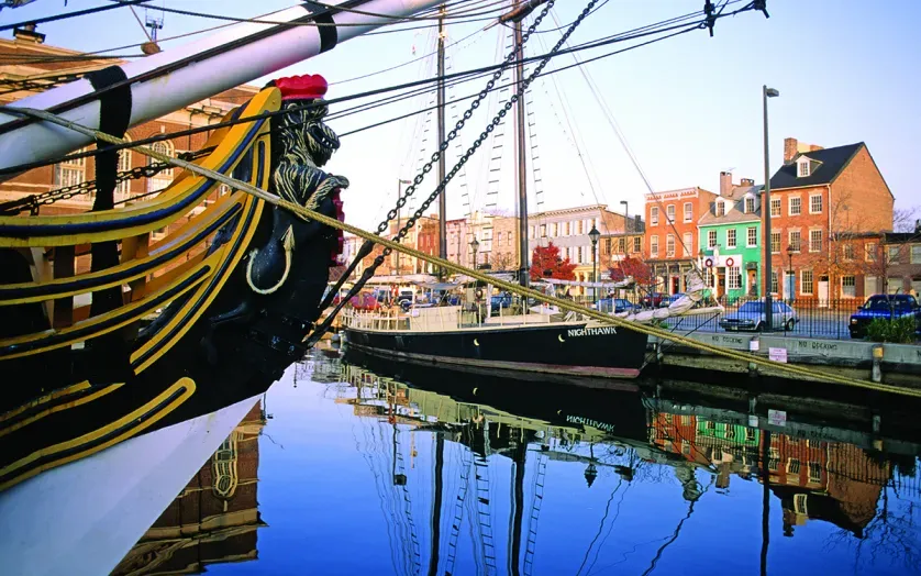 Harriet Tubman once conducted Underground Railroad rescue missions from the Fells Point waterfront. Today its streets are filled with shops, restaurants and night spots.