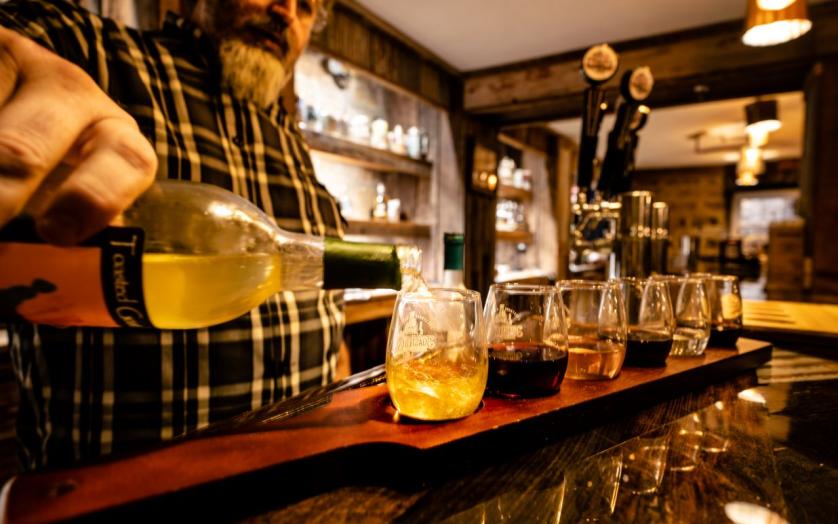 Wine tasting in Garett County