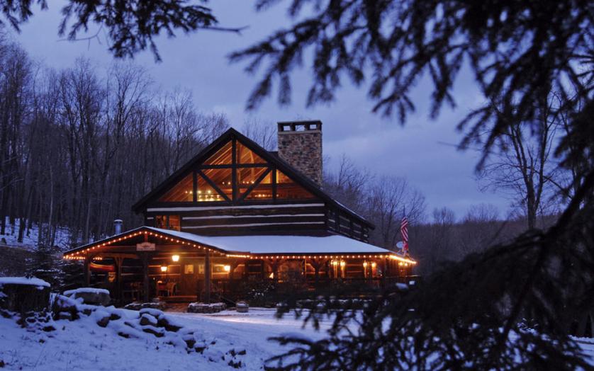 Savage River Lodge in winter