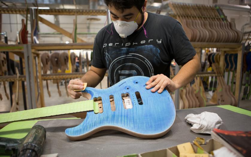 Guitar building