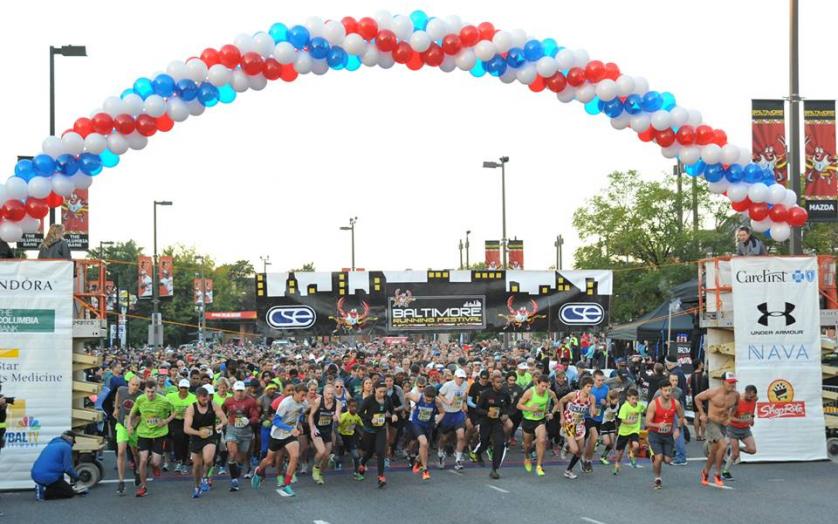 Starting Line of the St. Michaels Running Festival
