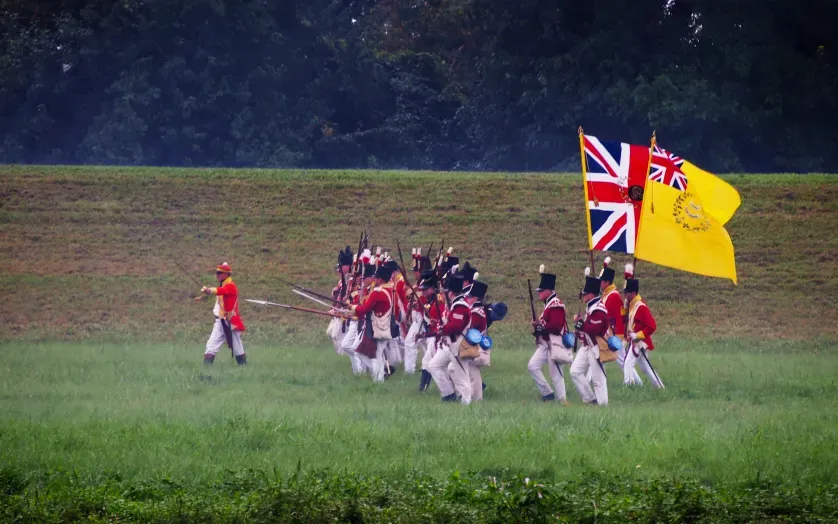 Plan your trip to take part in local events, such as the Battle of Bladensburg reenactment held in Bladensburg Waterfront Park.