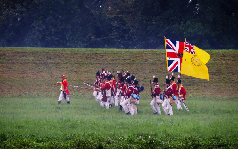 Plan your trip to take part in local events, such as the Battle of Bladensburg reenactment held in Bladensburg Waterfront Park.