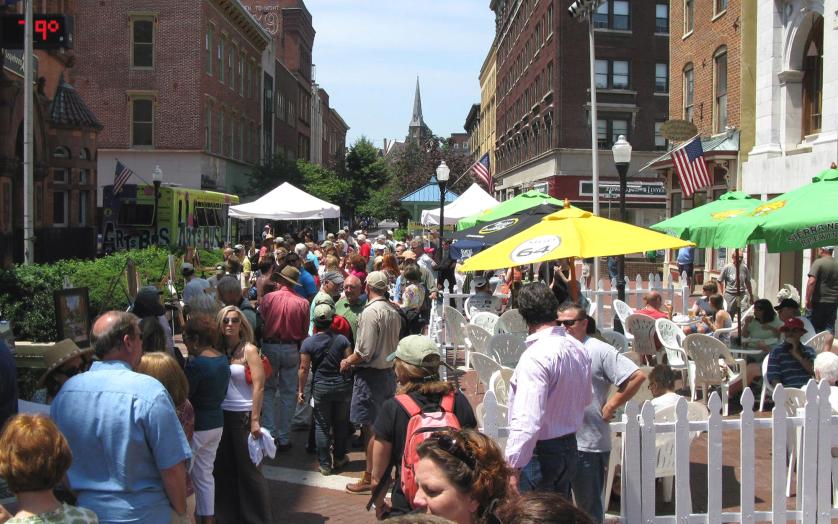 The Cumberland Arts &amp; Entertainment District is home to the annual Mountain Maryland Plein Air Event.
