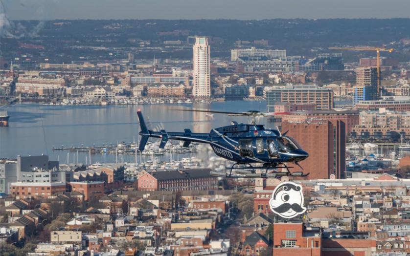 Aerial view of Canton