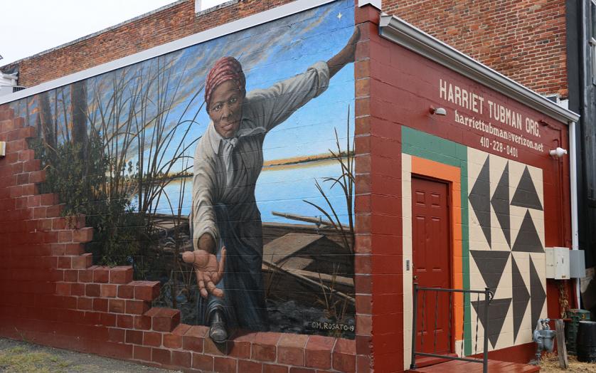 Harriet Tubman mural