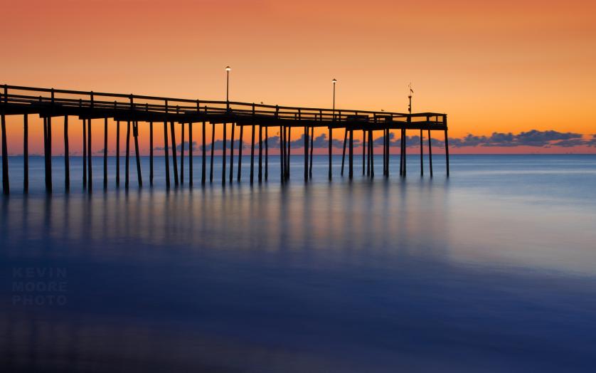 Sunset at the Ocean City Pier