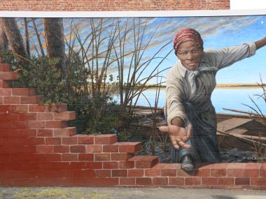 Harriet Tubman mural