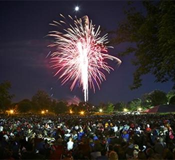 Frederick's 4th Fireworks Photo