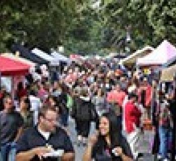 In the Street Festival in full swing. Photo
