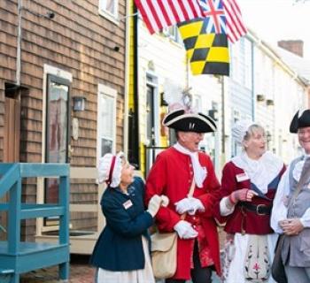 Watermark tour guides in Annapolis. Photo