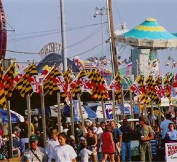 Maryland State Fair Midway Photo
