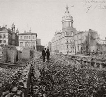 1904 Fire damage Photo