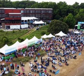 Bands in the Sand 2022 at CBF's Philip Merrill Center in Annapolis Photo