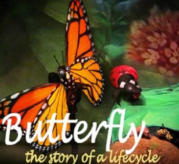 This production uses GIANT puppetry! Photo