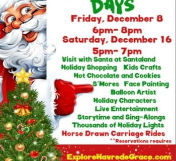 Havre de Grace Holly Jolly Days. Photo