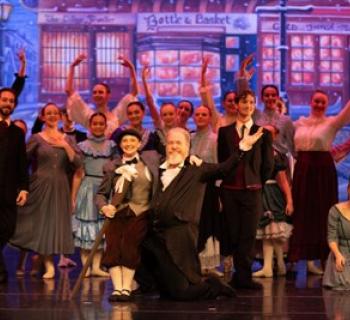 A scene from "A Christmas Carol" Photo