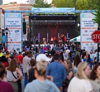 Perdue Dance Stage (one of the many stages at the Maryland Folk Festival) Photo