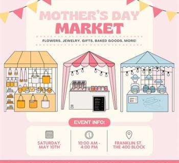Join us at our 2nd annual Mother’s Day Market on Saturday, May 10th from 10:00 AM to 4:00 PM! Photo