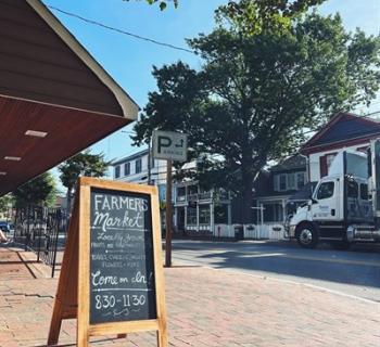 The St. Michaels Farmers Market. Photo