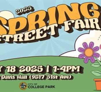 Spring Street Fair College Park Photo