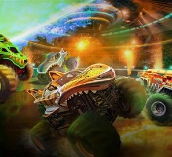 Hot Wheels Monster Trucks Live Glow-N-Fire Photo