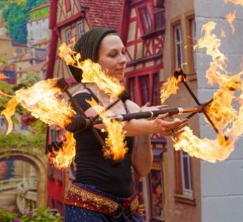 Firedancer returns for 2025! More live entertainment and fun scheduled! Photo