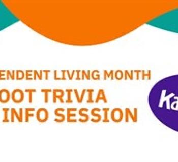 Kahoot trivia celebrates Independent Living Month fun. Photo