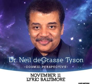 Dr. Neil deGrasse Tyson / Lyric Baltimore / Nov 11 Photo