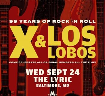 X & Los Lobos / Lyric Baltimore / Sep 24 Photo