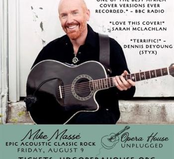 Don’t miss this unique opportunity to enjoy an unforgettable night with Mike Massé.  Photo