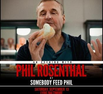 Phil Rosenthal / Lyric Baltimore / Sept 13 Photo
